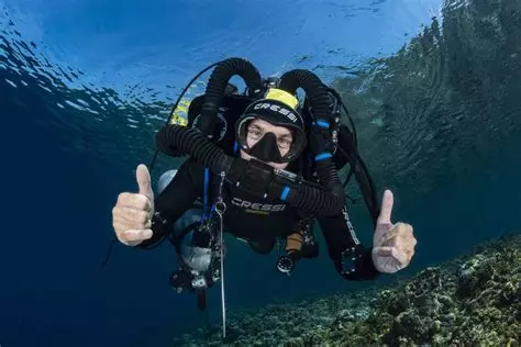 Selfie de guillaume plongeur