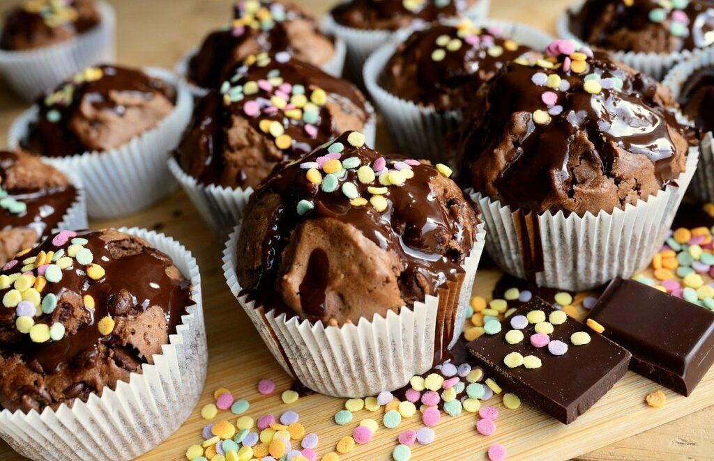 cup cake chocolat